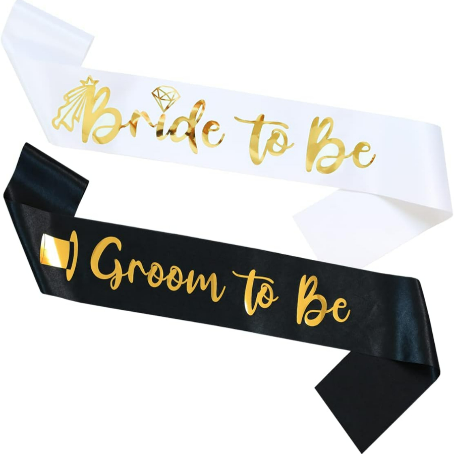Bridal Sash Ribbon - 2 stuks/1 set vrijgezellenfeest sash lint