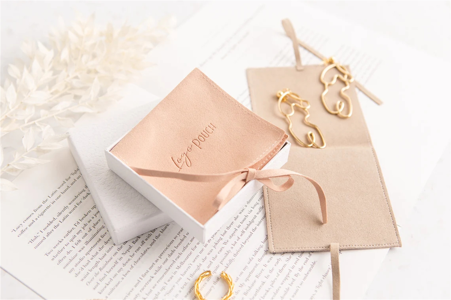 Wedding Solution - 5 stuks Chloe Sieraden Cadeauzakje met