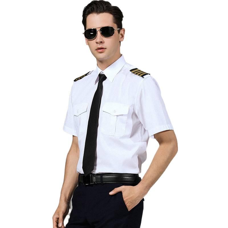 Wedding Job - Zomer luchtmacht uniform witte shirts met