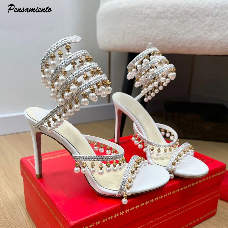 Wedding Fx - Luxe strass steentjes parels kwastjes dames