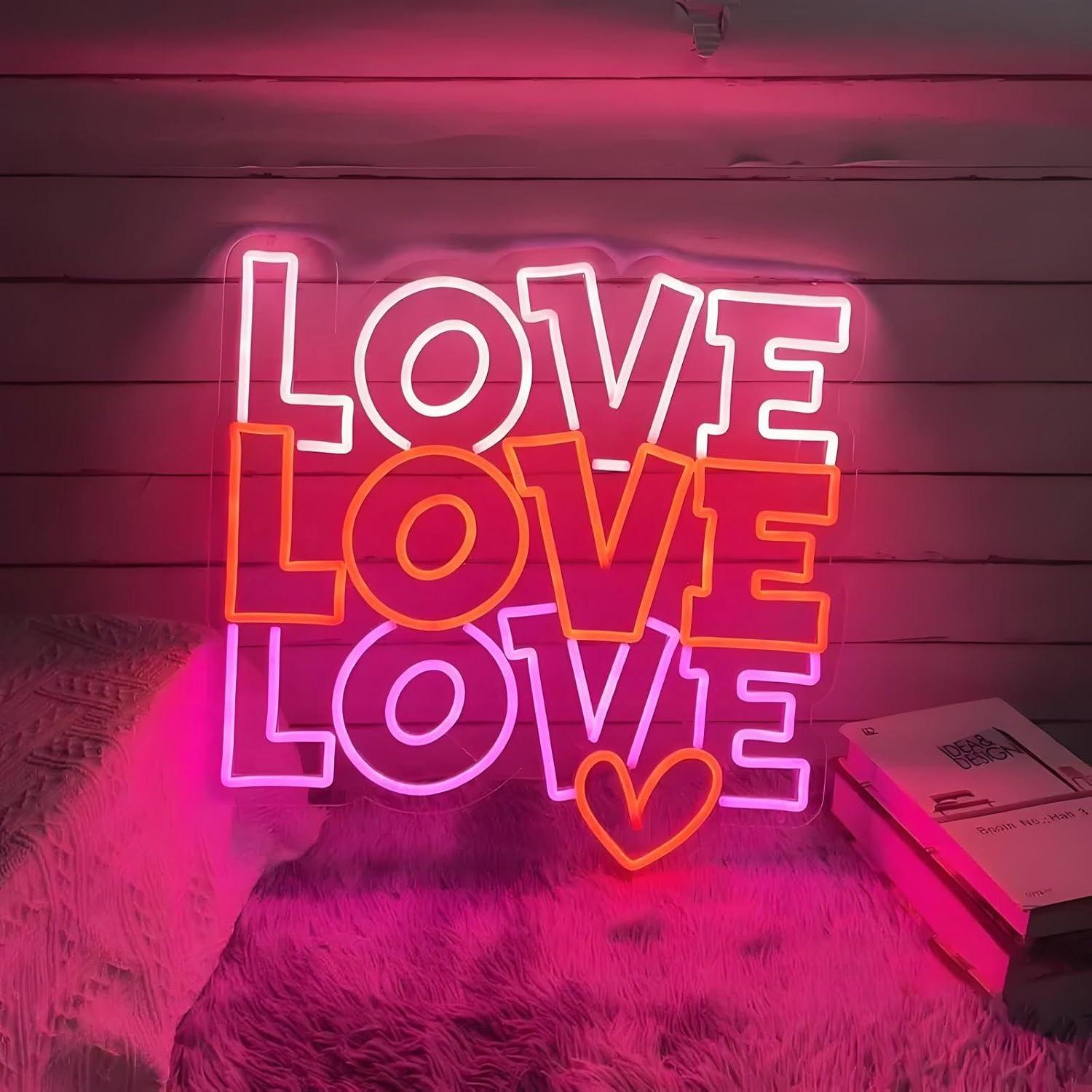 Wedding Led - Liefdes Neon Sign USB Dimbare LED