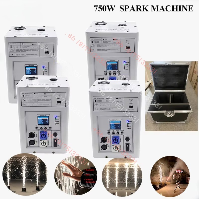 Wedding Fountain - 750W Ti Poeder Koude Vonkenmachine Podiumeffect