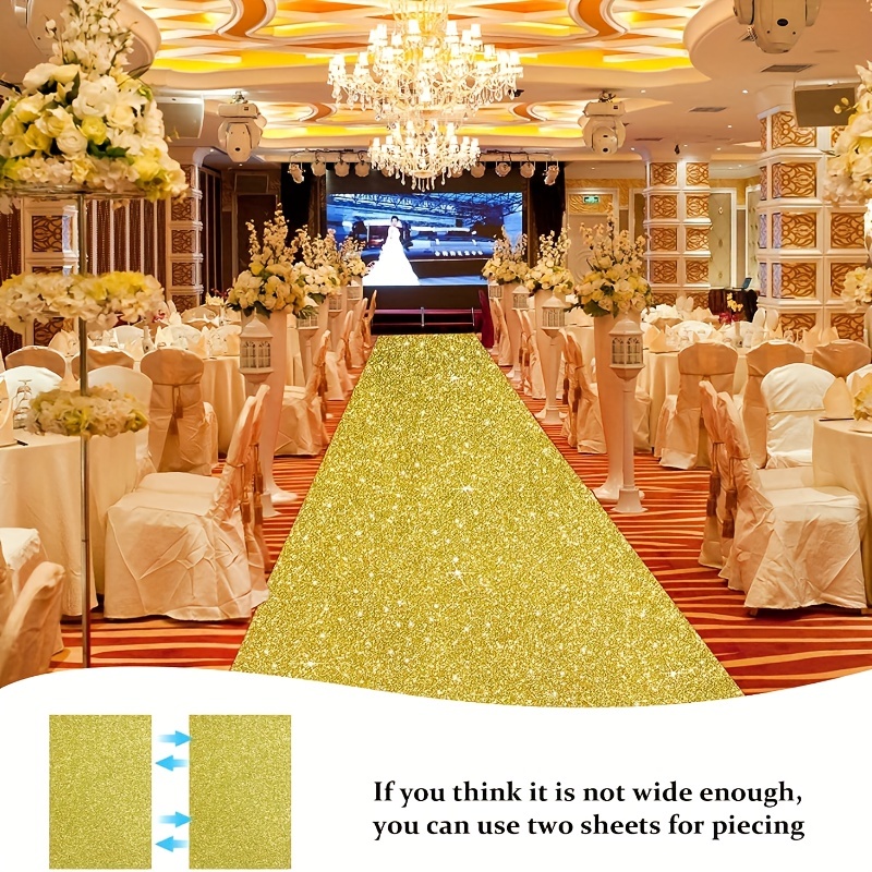 Gouden bruiloftstapijt, rode l - Aisle Runner White recensie en prijs