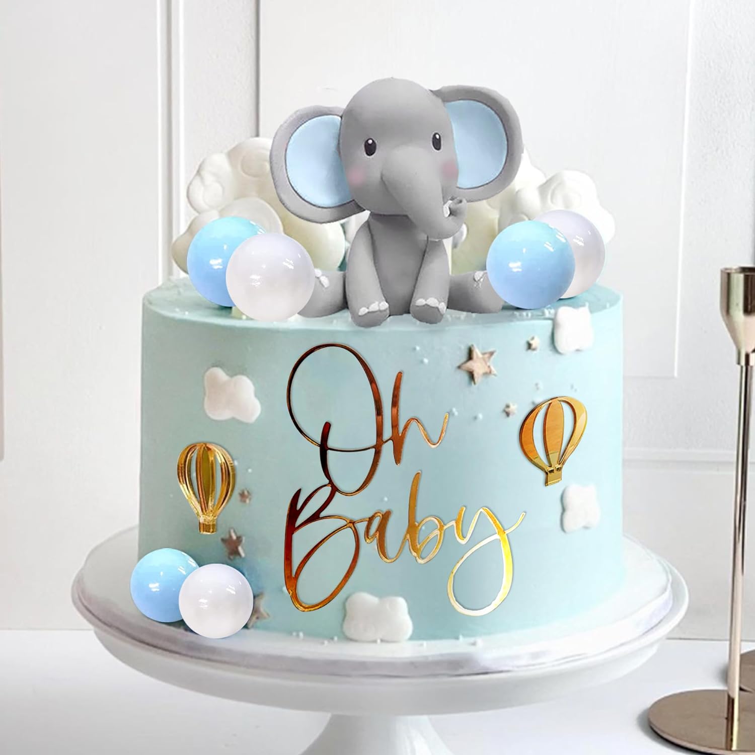 Olifant Taart Decoratie Baby T - Confetti Balloon Set recensie en prijs