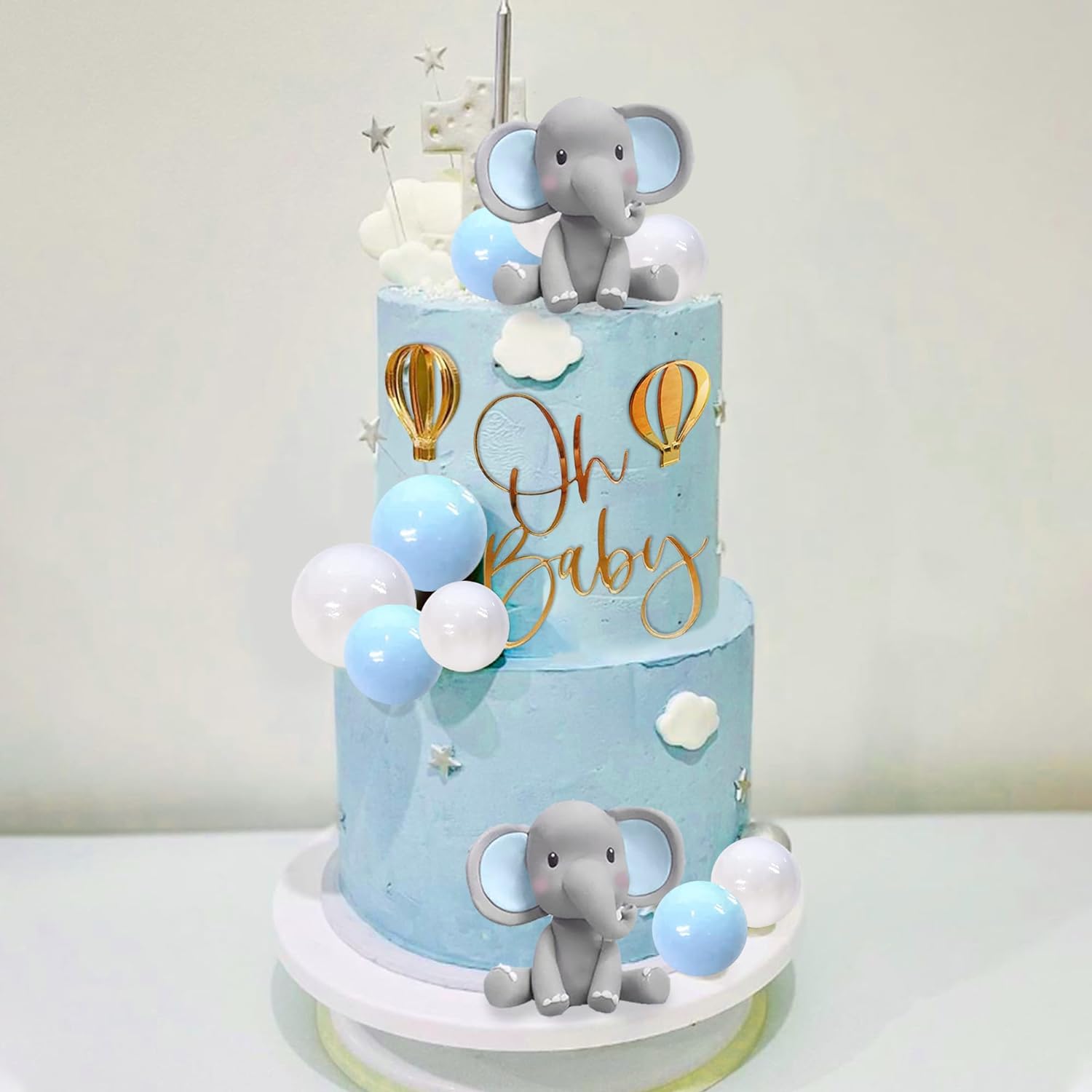 Olifant Taart Decoratie Baby T - Confetti Balloon Set recensie en prijs