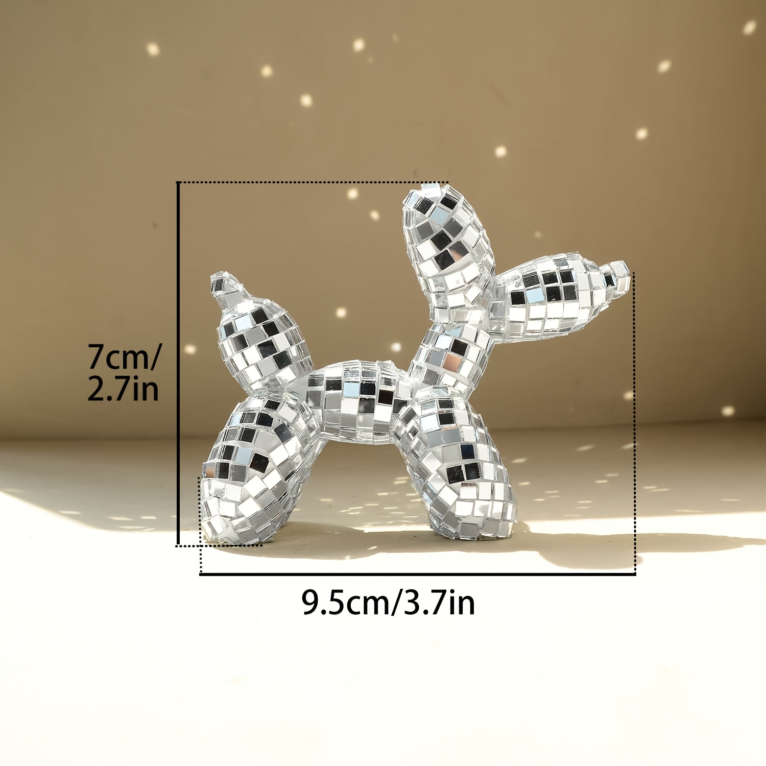 1pc Disco Spiegelballon Puppy  - Confetti Balloon Set recensie en prijs
