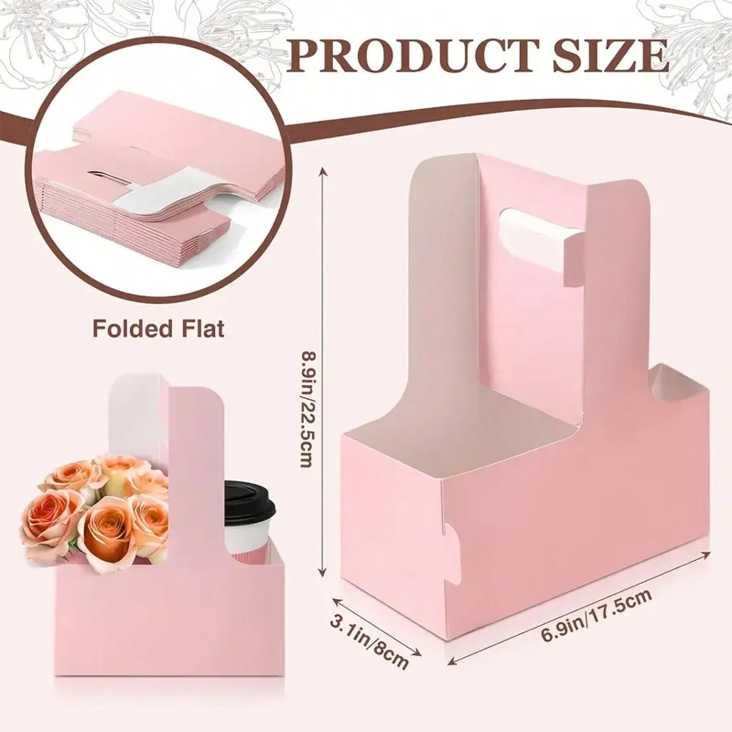 Kraftpapier Bloemboeket Cadeau - Wedding Fountain recensie en prijs