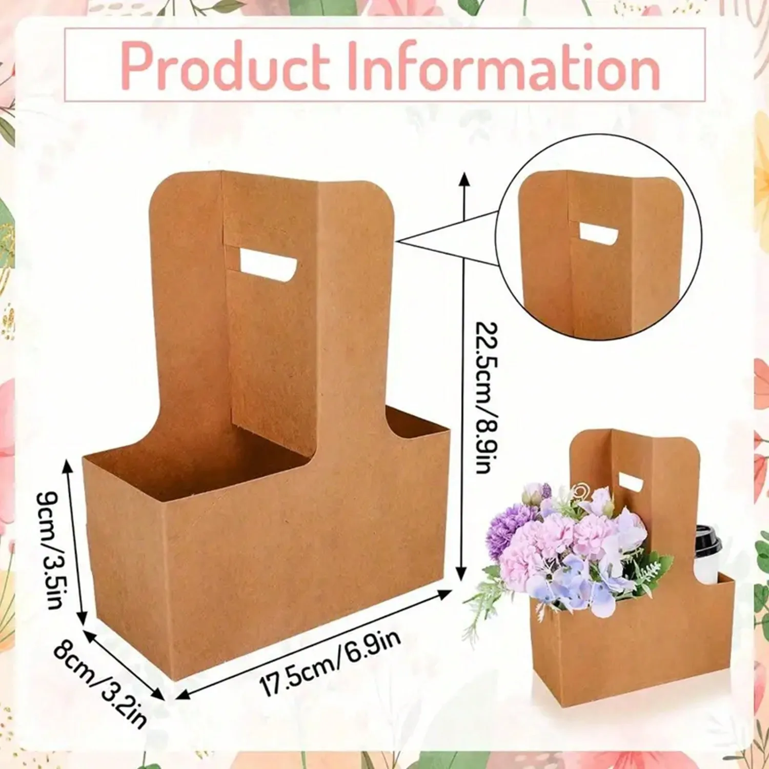 Kraftpapier Bloemboeket Cadeau - Wedding Fountain recensie en prijs