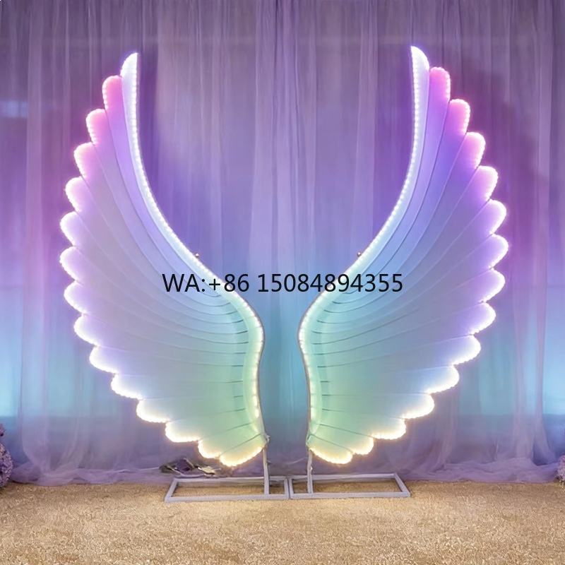 Gloeiende engelenvleugels lich - Wedding Led recensie en prijs