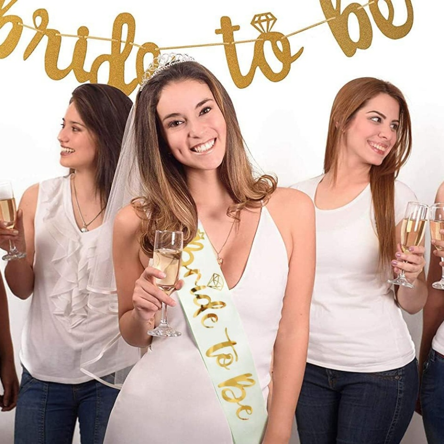 2 stuks/1 set vrijgezellenfees - Bridal Sash Ribbon recensie en prijs