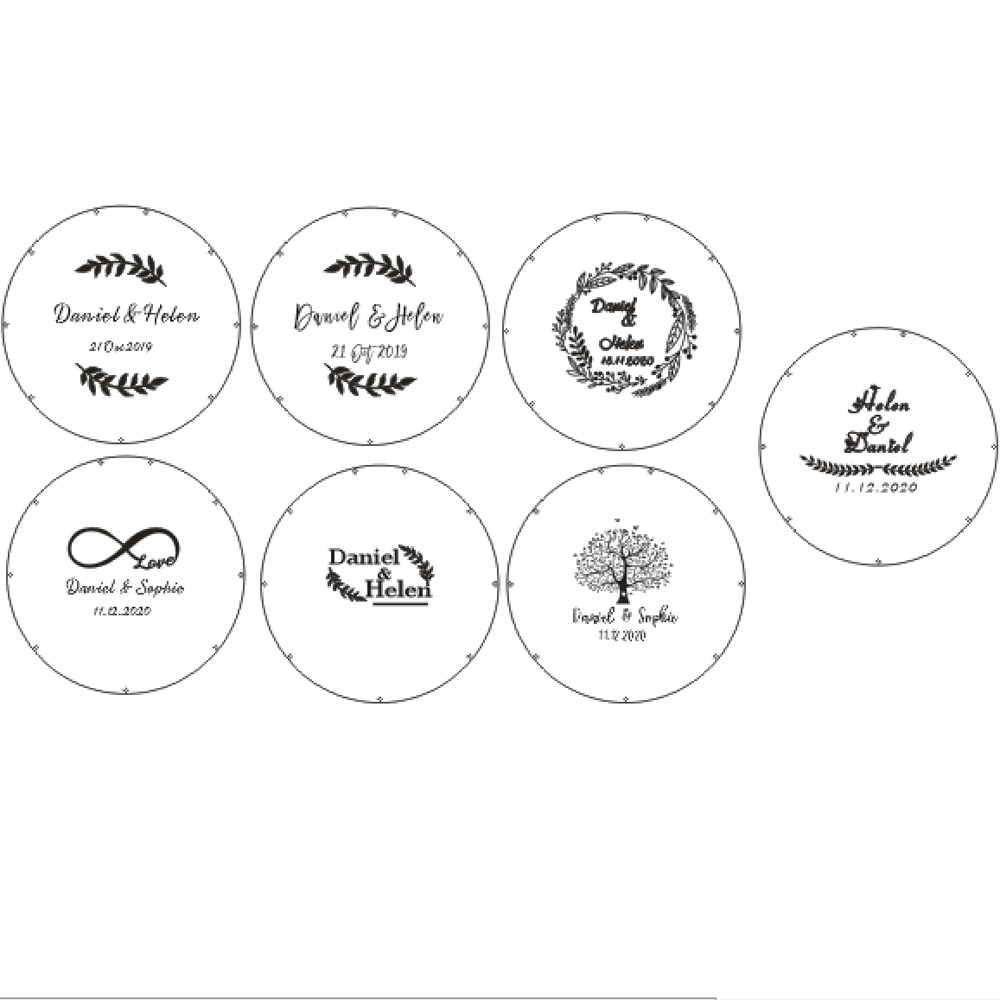 Gepersonaliseerde Acryl Ronde  - Personalized Guest Book recensie en prijs