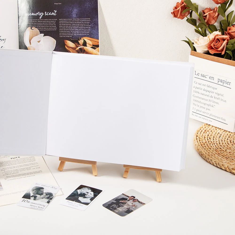 Gepersonaliseerde bruiloft gas - Personalized Guest Book recensie en prijs