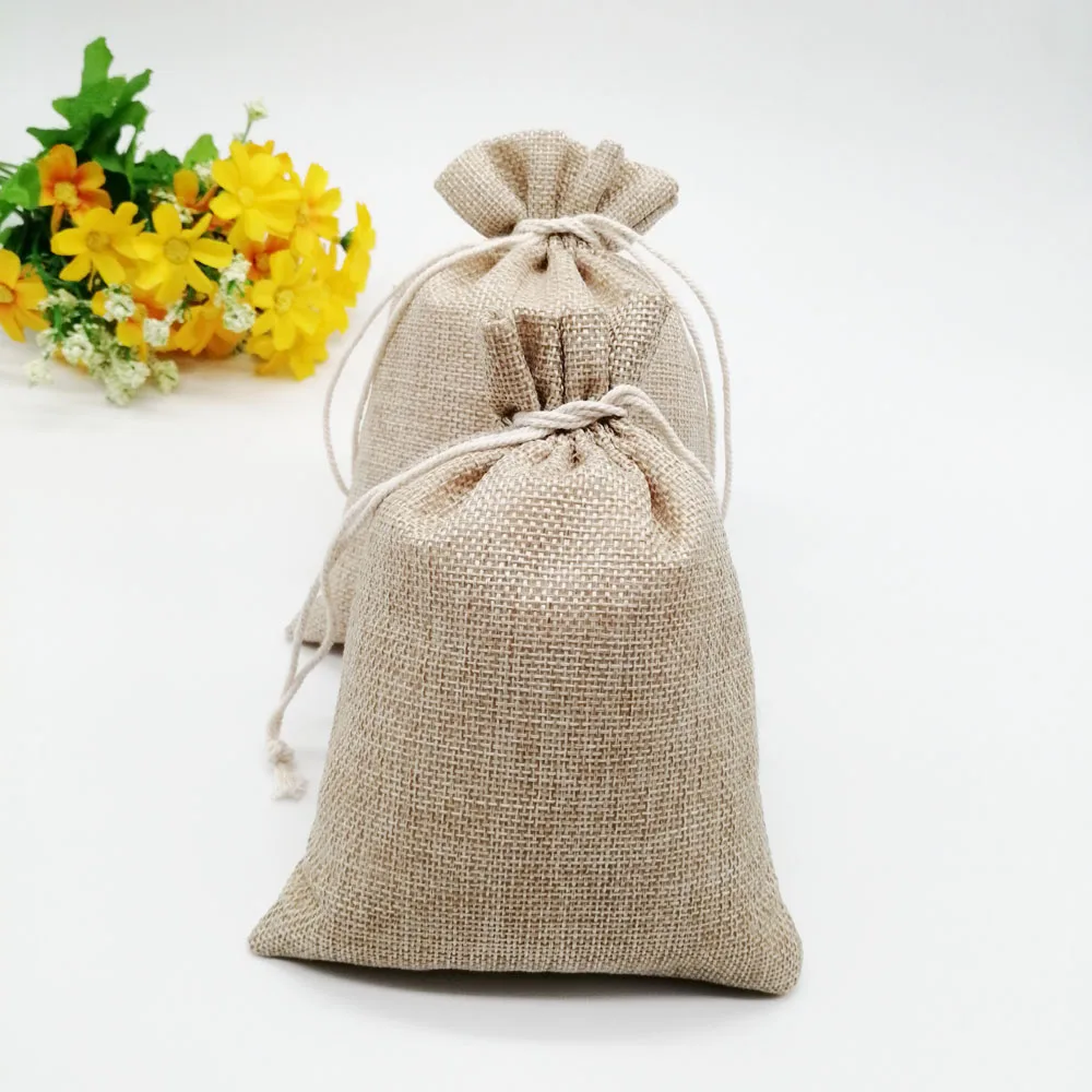 7x9cm Kerst Hessische Zak Opsl - Wedding Solution recensie en prijs