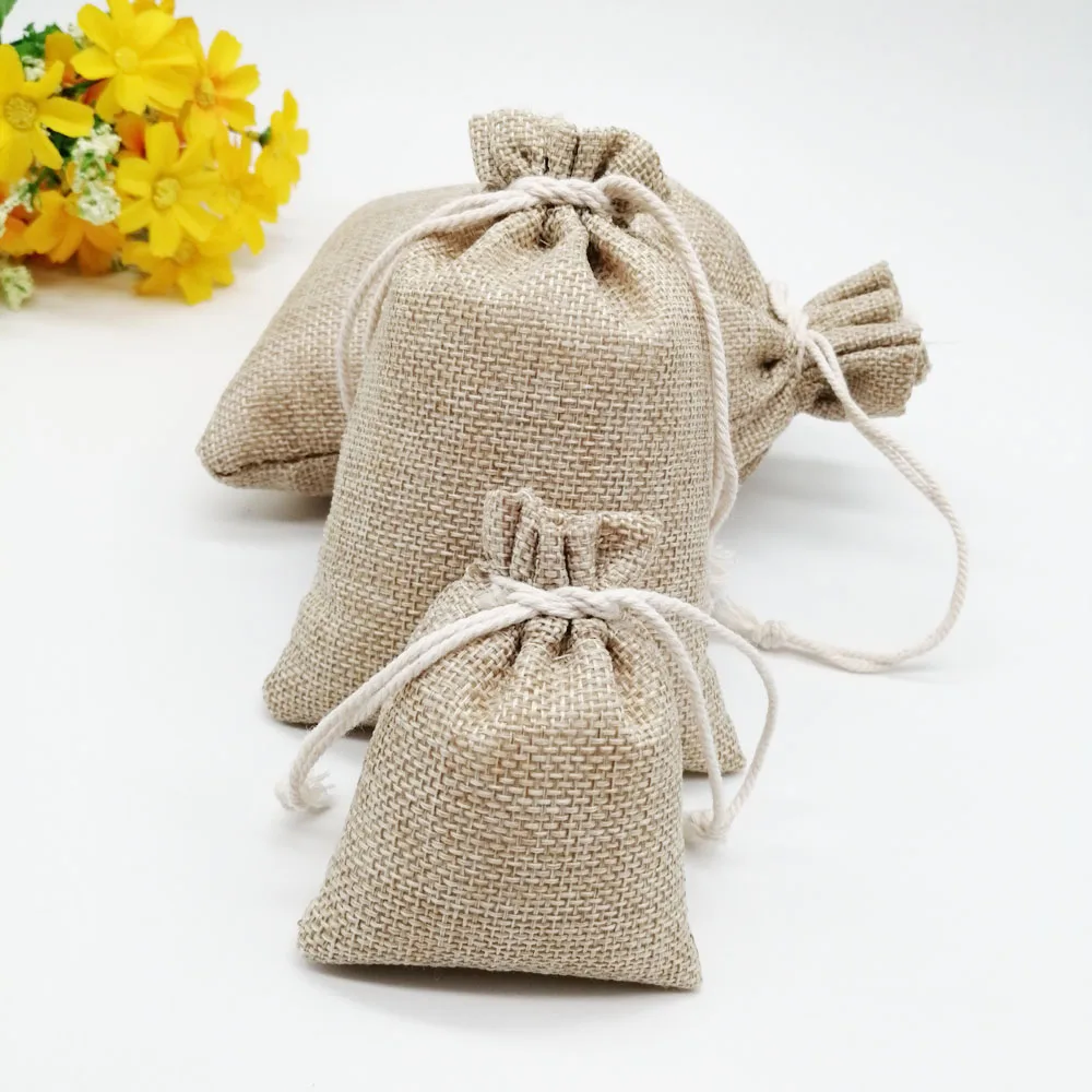 7x9cm Kerst Hessische Zak Opsl - Wedding Solution recensie en prijs