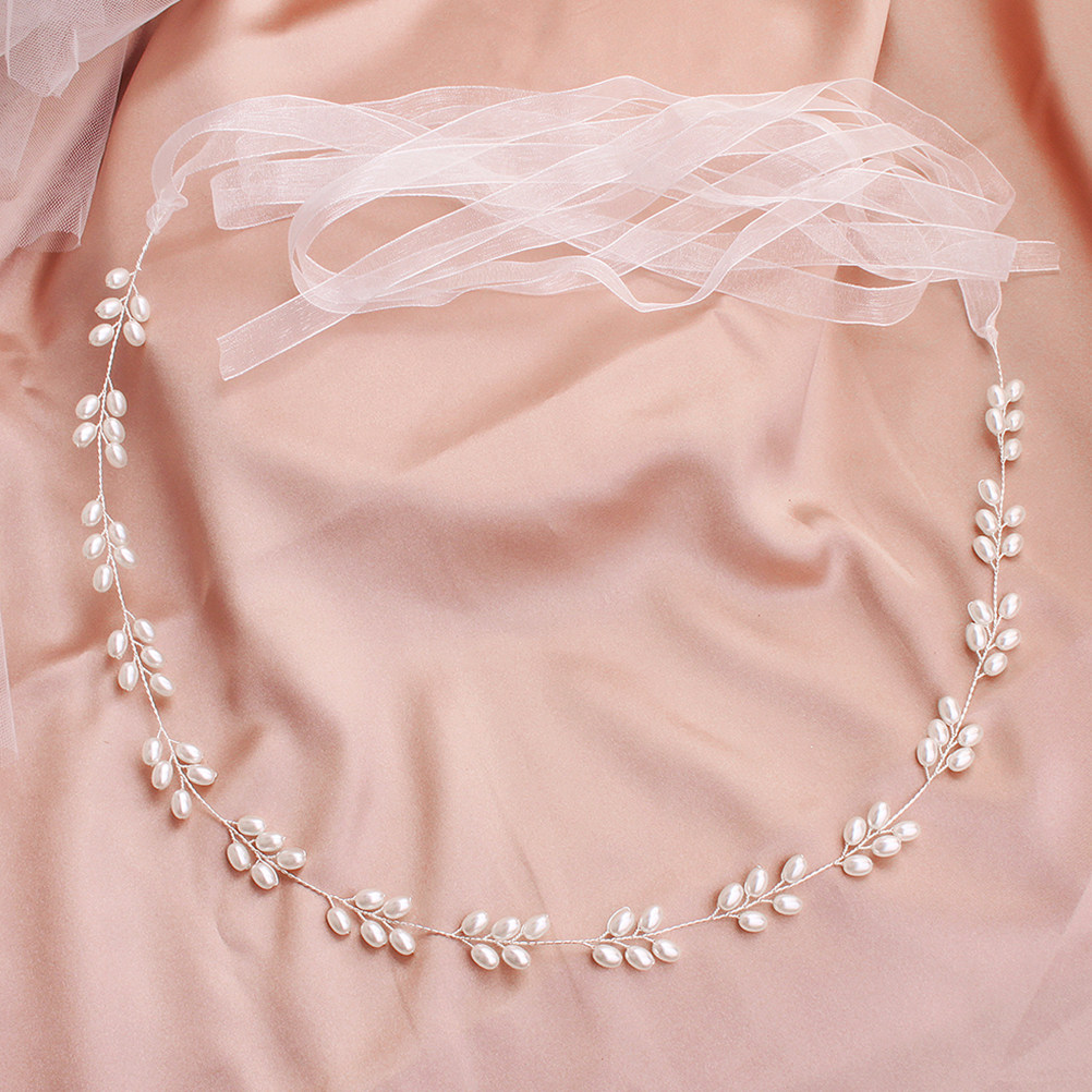 Bruidsgordel met parels en lin - Bridal Sash Ribbon recensie en prijs