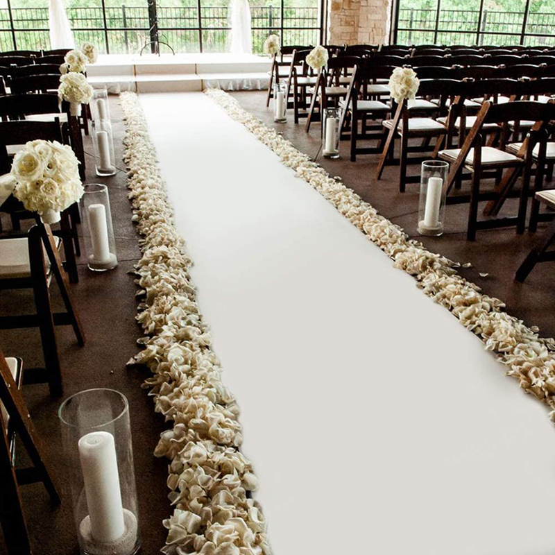 Bruiloft Gangpad Lopers Party  - Aisle Runner White recensie en prijs