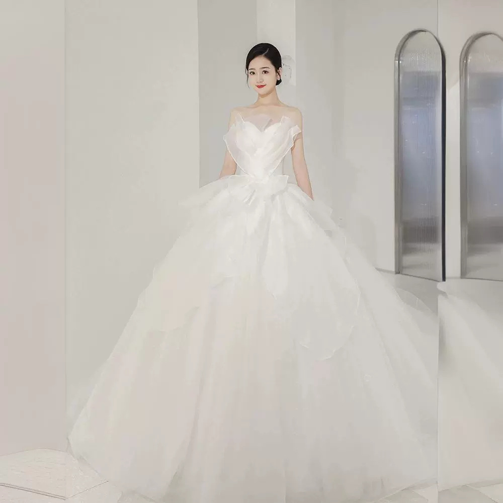 Robe De Mariee Moderne Trouwju - Bridal Sash Ribbon recensie en prijs
