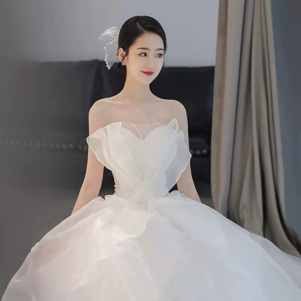 Robe De Mariee Moderne Trouwju - Bridal Sash Ribbon recensie en prijs