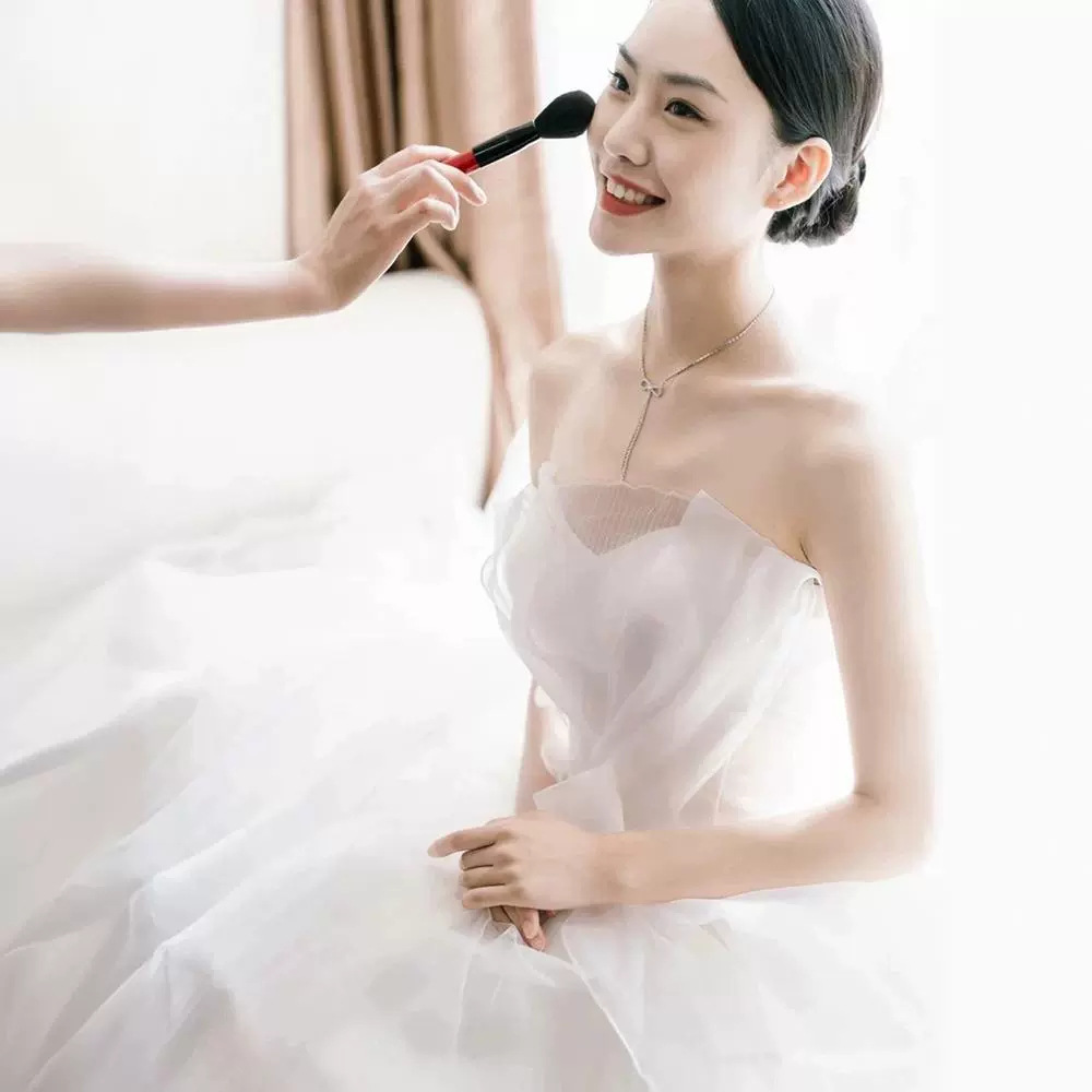 Robe De Mariee Moderne Trouwju - Bridal Sash Ribbon recensie en prijs