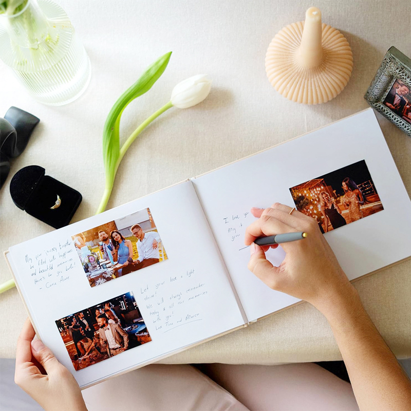 Gepersonaliseerd gastenboek fo - Personalized Guest Book recensie en prijs
