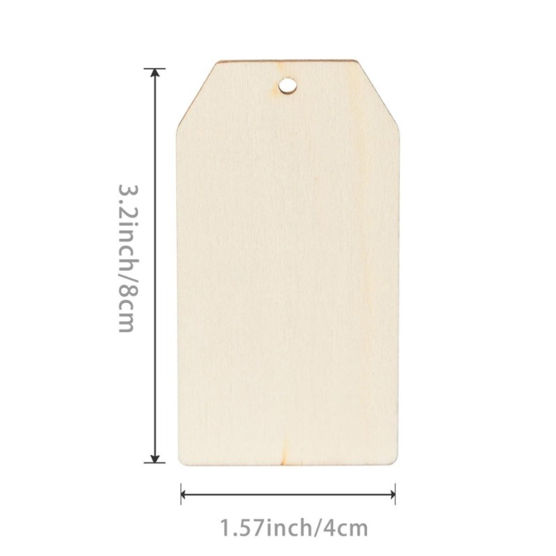 10 stuks houten cadeaukaartjes - Wedding Supply Rentals recensie en prijs