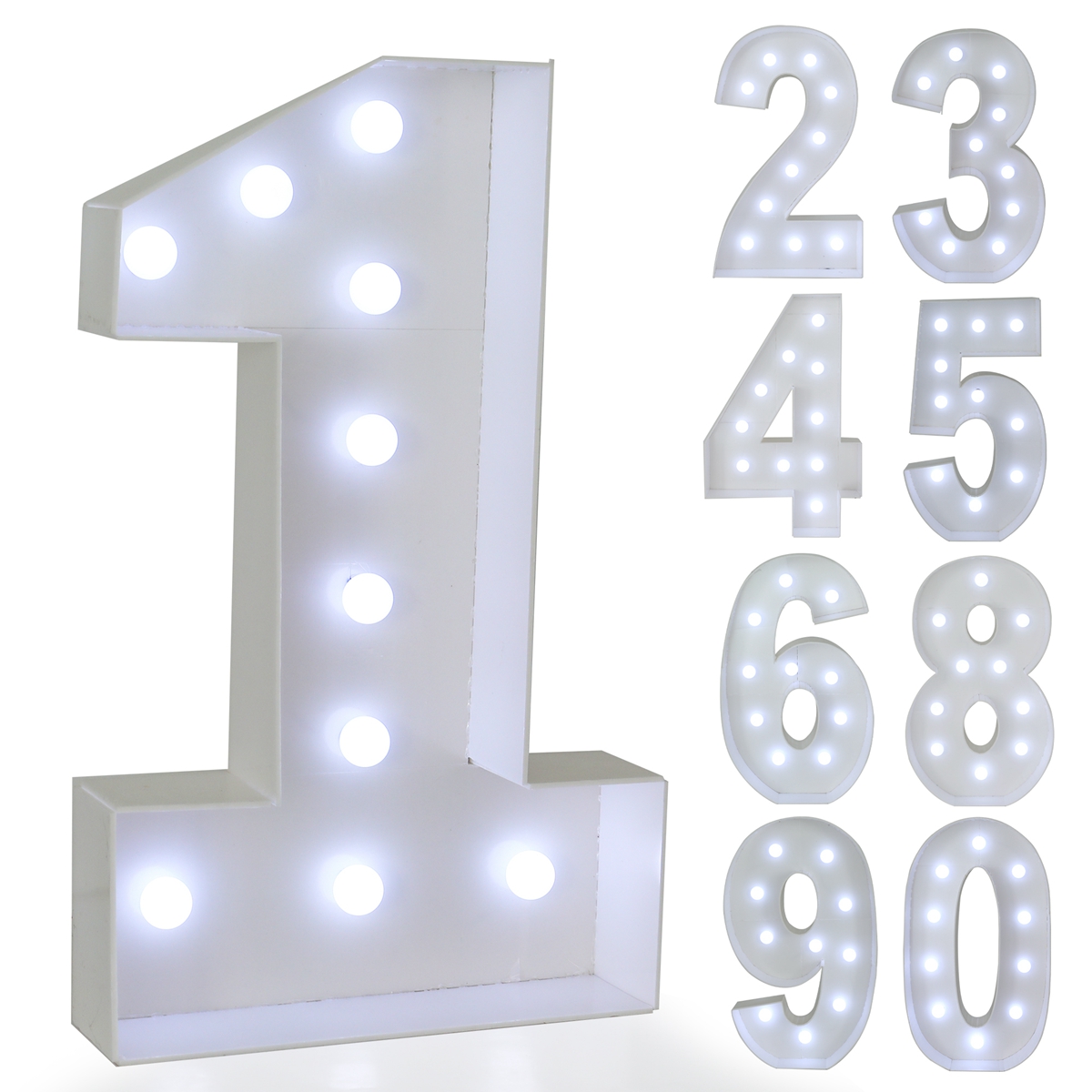 73Cm Gigantische Figuur Wit Wa - Confetti Balloon Set recensie en prijs