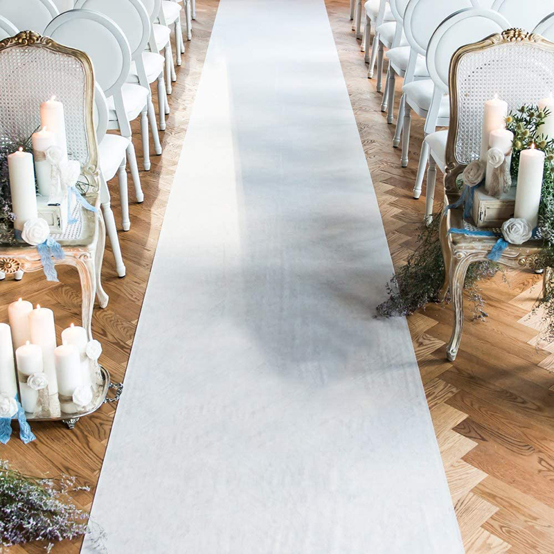 Antislip niet-geweven stof bru - Aisle Runner White recensie en prijs