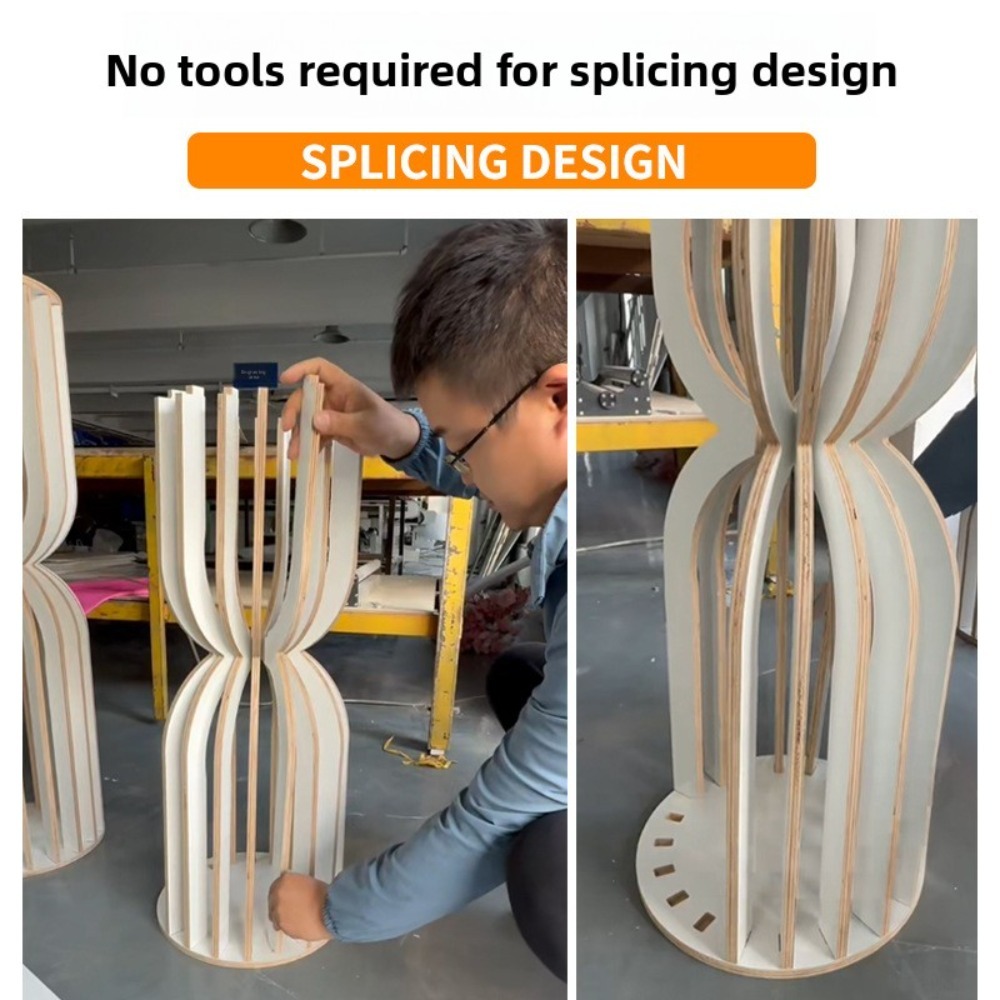 Houten Romeinse zuil bruidsblo - Wedding Supply Rentals recensie en prijs