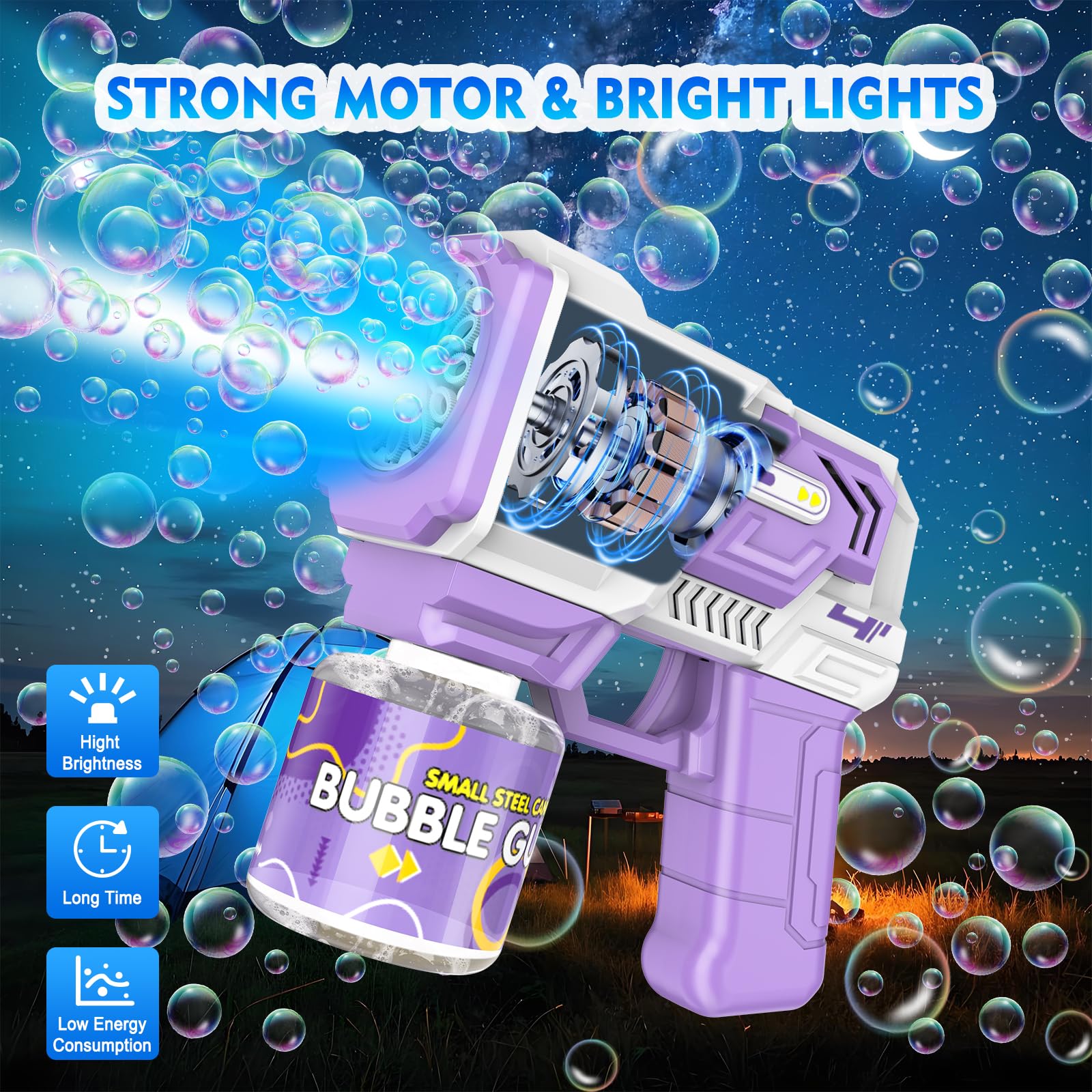Bellenblaaspistool met lampjes - Wedding Solution recensie en prijs
