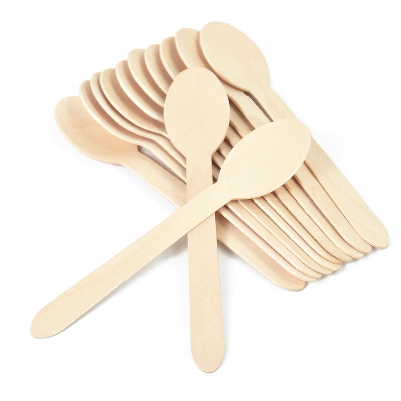 Wegwerp houten lepel vork mes  - Wedding Supply Rentals recensie en prijs