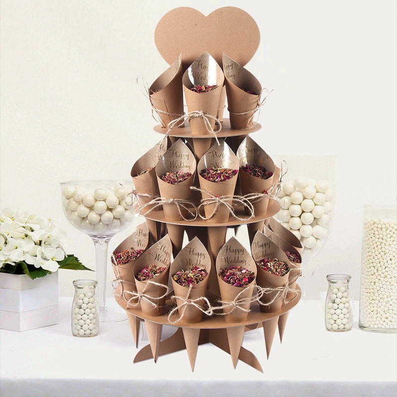 Kraftpapier Trouwlade Confetti - Wedding Supply Rentals recensie en prijs