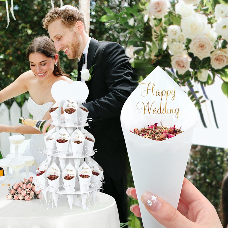 Kraftpapier Trouwlade Confetti - Wedding Supply Rentals recensie en prijs