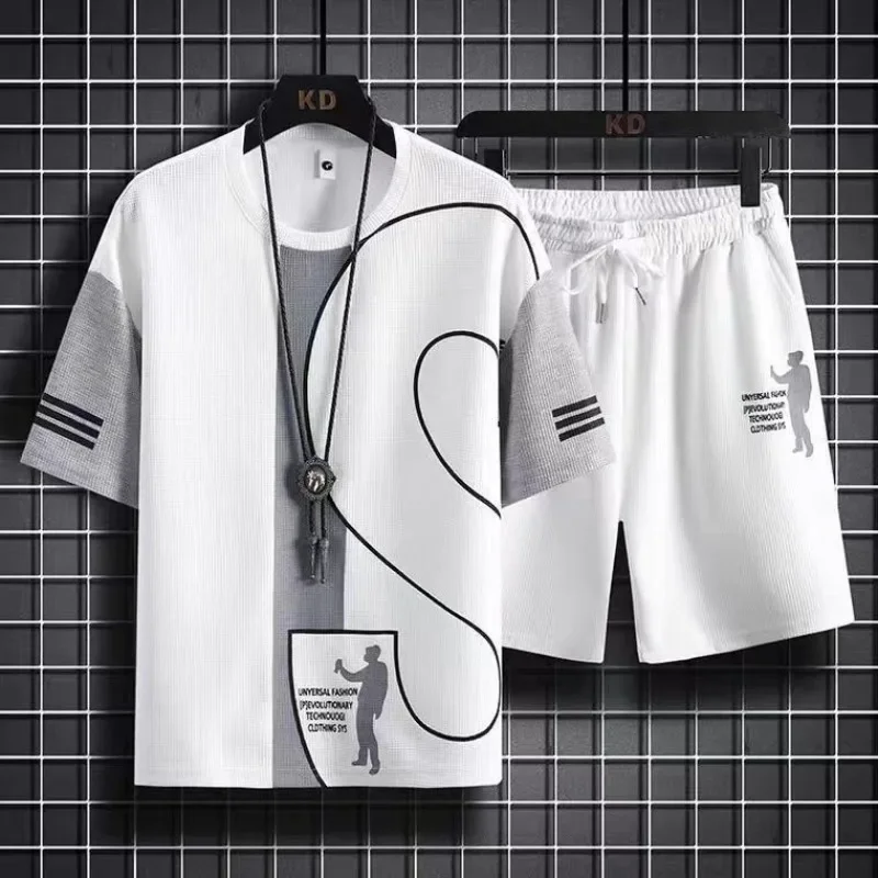 Mannelijke T-Shirt Korte Sets  - Wedding Job recensie en prijs