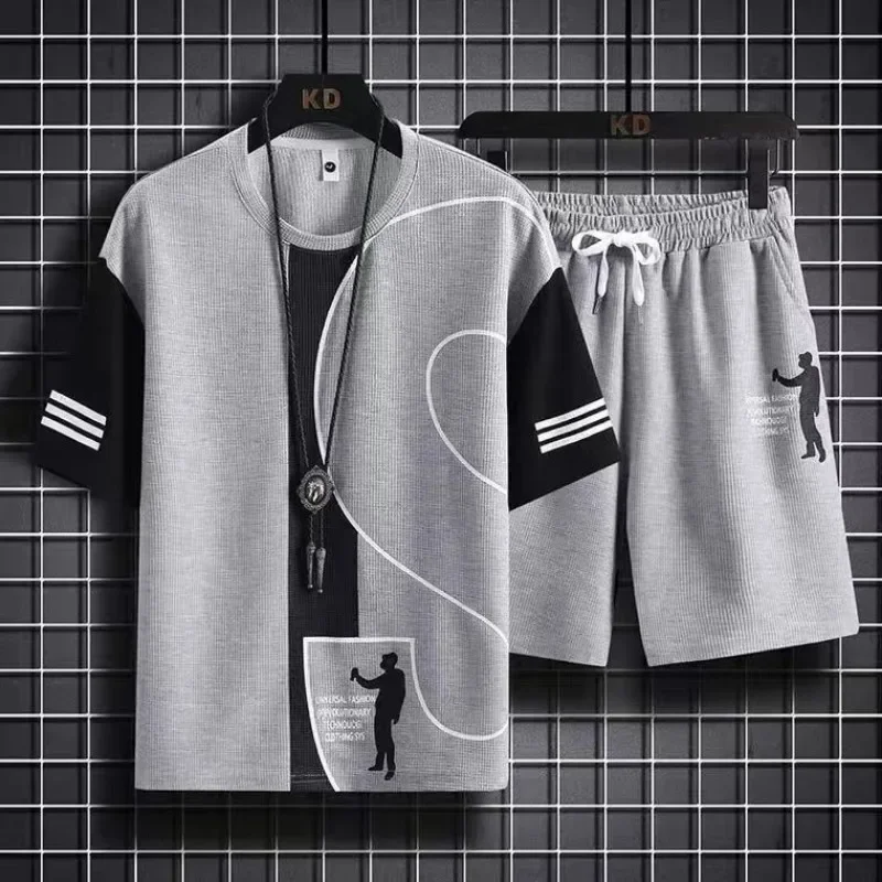 Mannelijke T-Shirt Korte Sets  - Wedding Job recensie en prijs