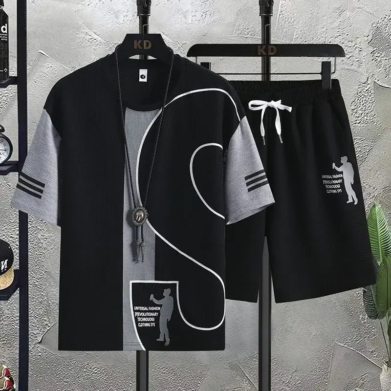 Mannelijke T-Shirt Korte Sets  - Wedding Job recensie en prijs