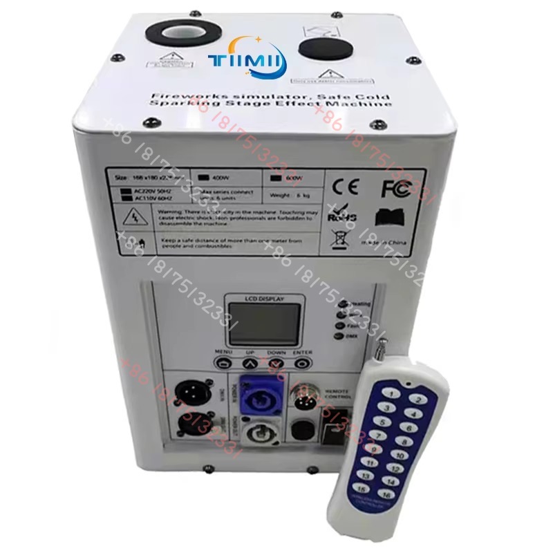 750W Ti Poeder Koude Vonkenmac - Wedding Fountain recensie en prijs