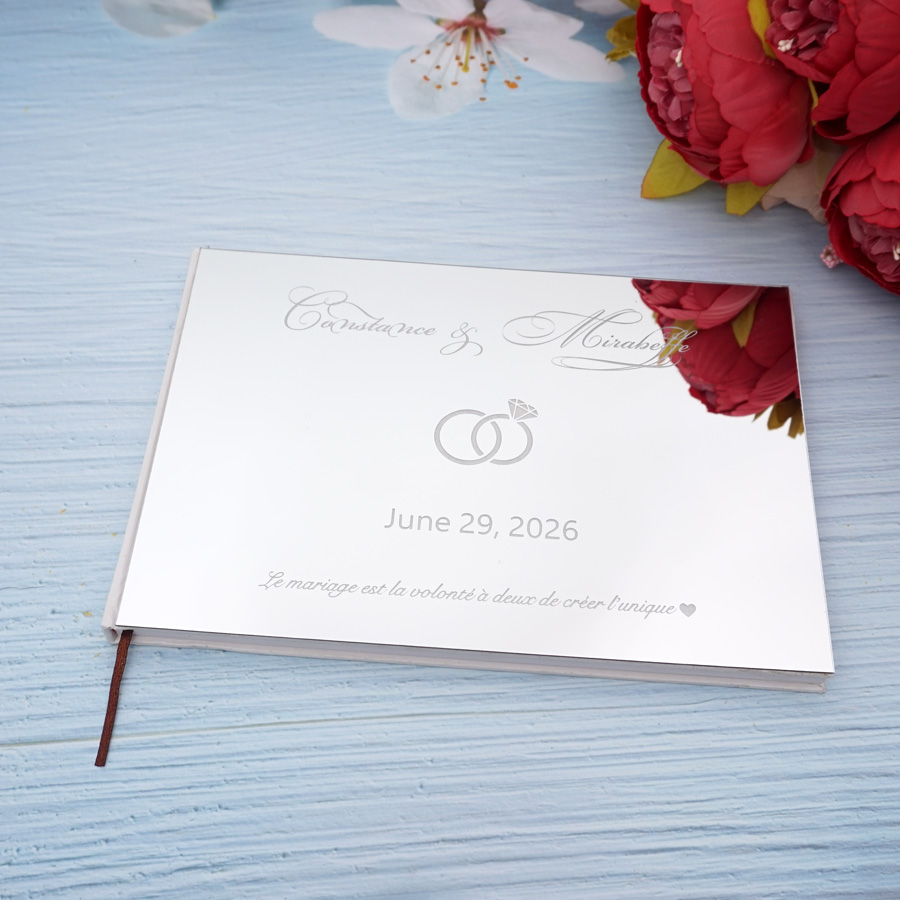 Gepersonaliseerde bruiloft aan - Personalized Guest Book recensie en prijs