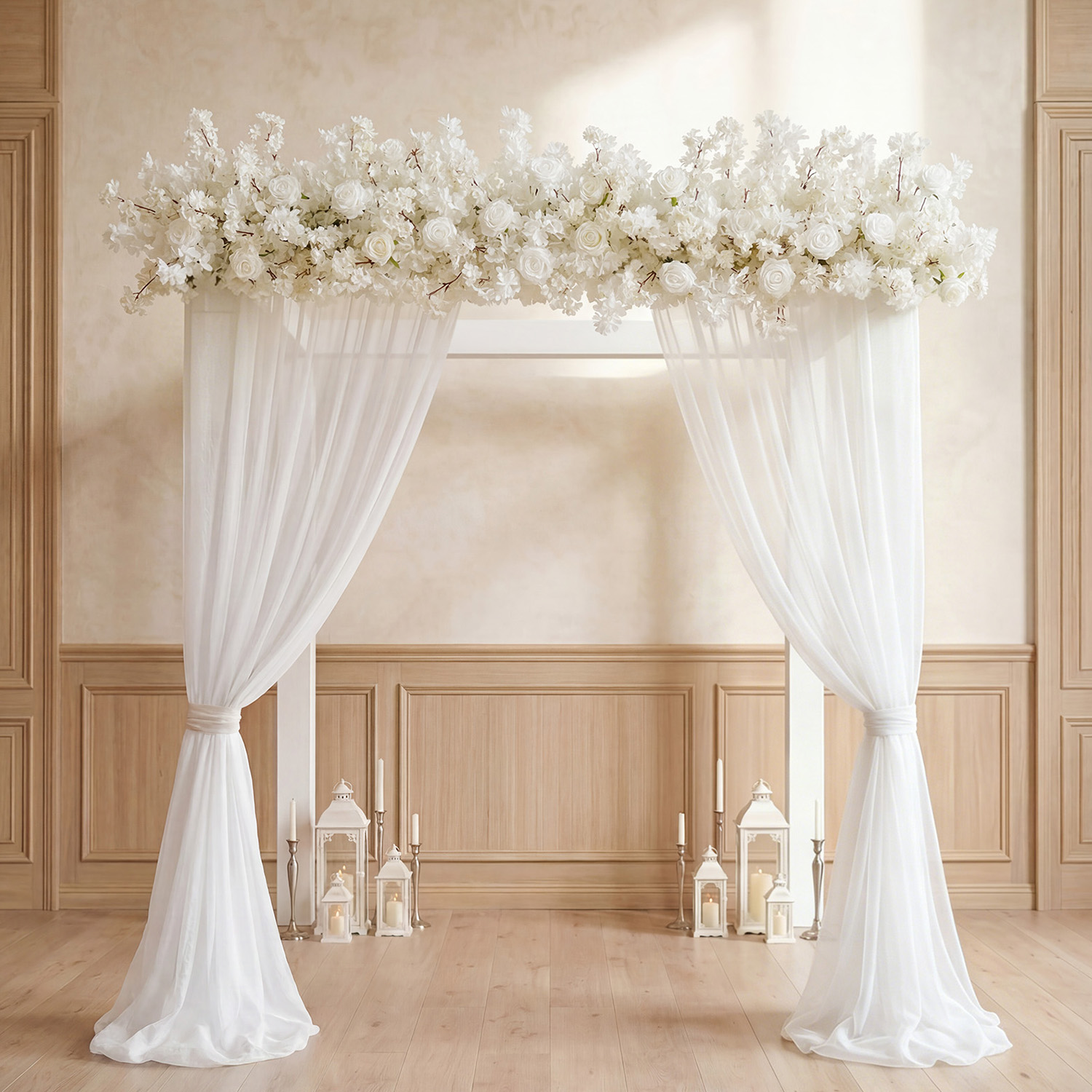 Uflower Bruidsdecoraties Kunst - Aisle Runner White recensie en prijs