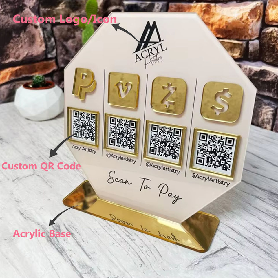 Gepersonaliseerde QR-code acry - Wedding Solution recensie en prijs
