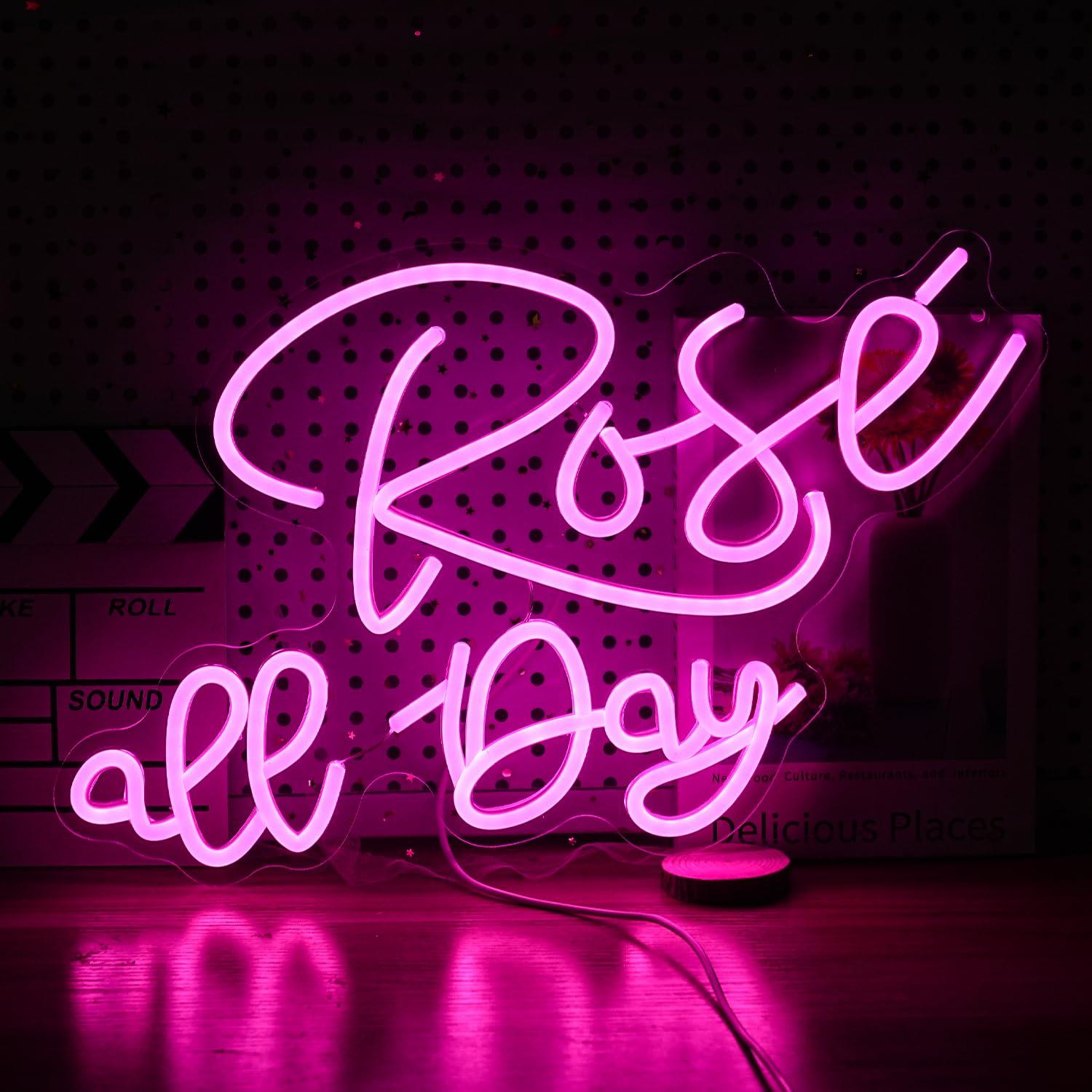 Rose All Day Neon Sign Dimbaar - Wedding Led recensie en prijs