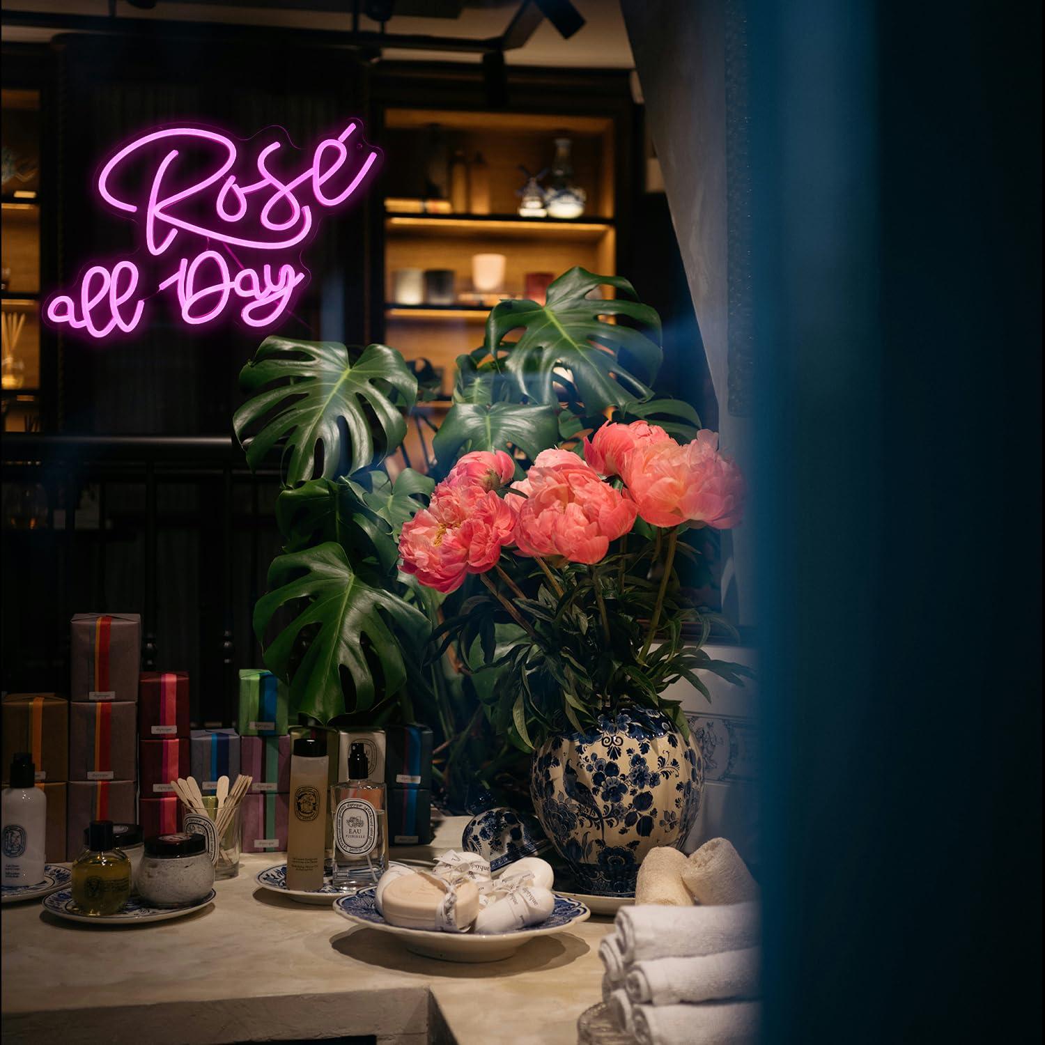 Rose All Day Neon Sign Dimbaar - Wedding Led recensie en prijs