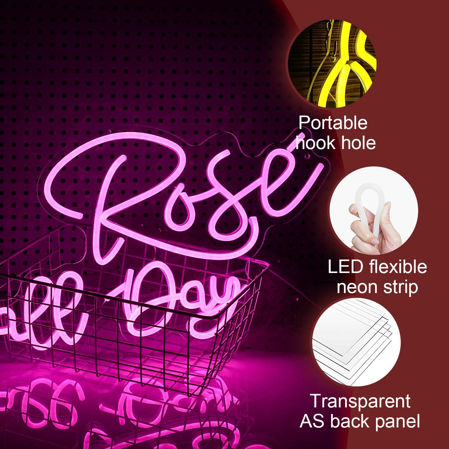 Rose All Day Neon Sign Dimbaar - Wedding Led recensie en prijs