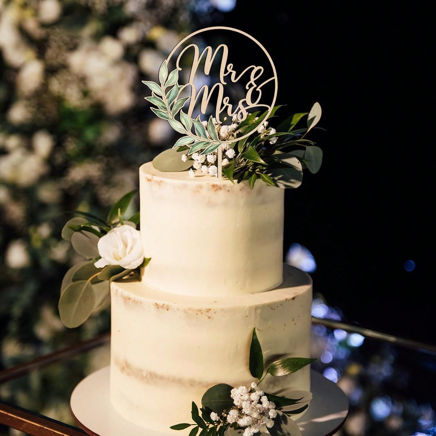 3-delige houten 'Mr & Mrs' taa - Wedding Supply Rentals recensie en prijs