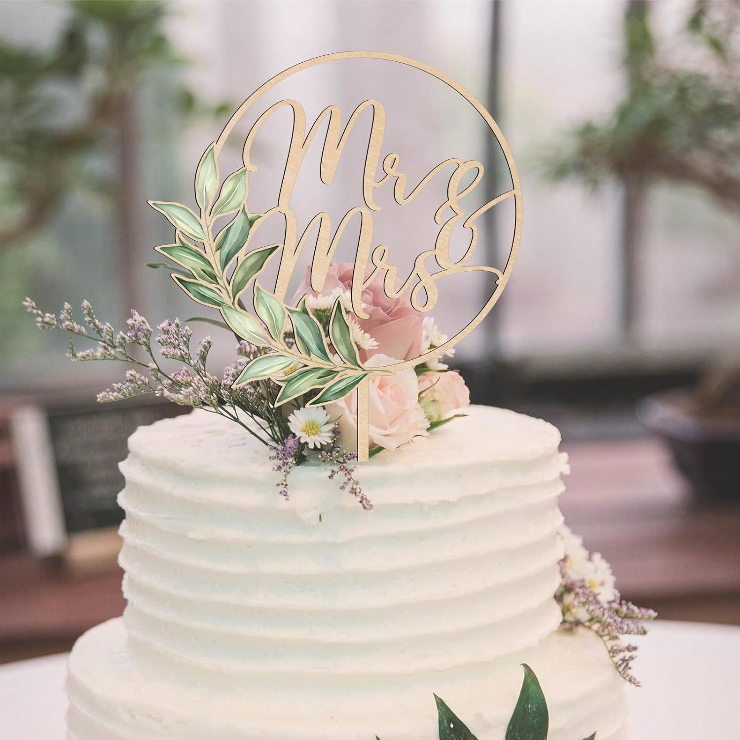 3-delige houten 'Mr & Mrs' taa - Wedding Supply Rentals recensie en prijs