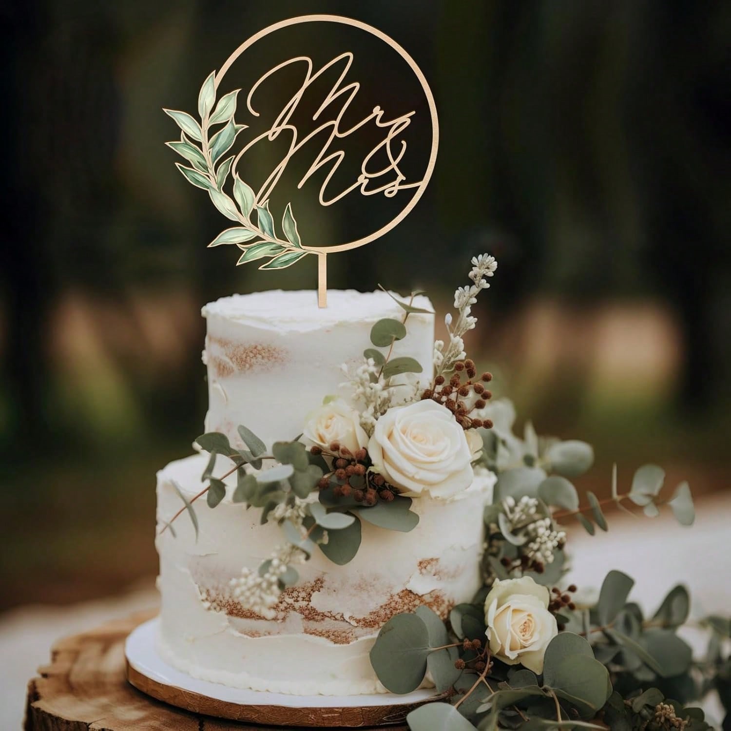 3-delige houten 'Mr & Mrs' taa - Wedding Supply Rentals recensie en prijs