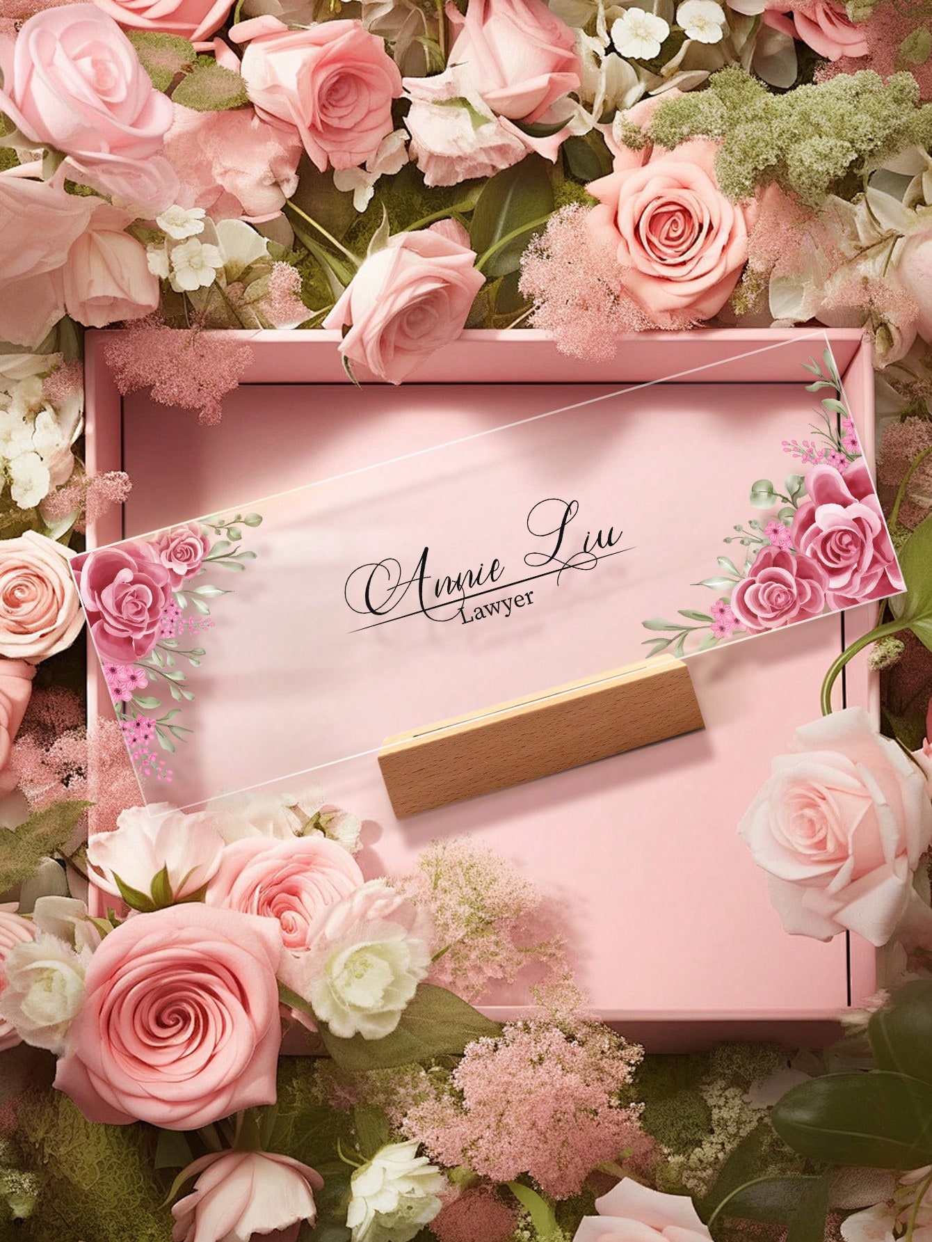 1pc op maat gemaakt acryl bure - Wedding Job recensie en prijs